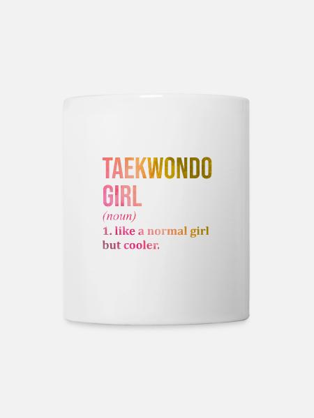 Taekwondo Taekwondo Taekwondo - Mug blanc - blanc