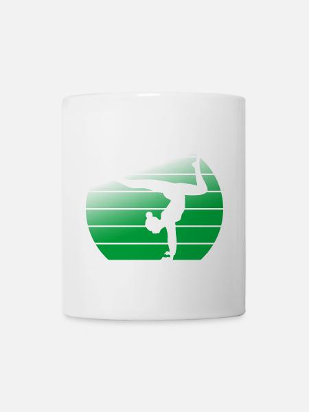 Gymnaste Gymnastique Club de gymnastique Gymnastique Gymnastique - Mug blanc - blanc