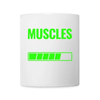 Muscles in progress please wait - Mug - white - Front