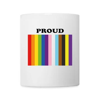 Proud Inclusive Pride Colors - Mug - white - Front