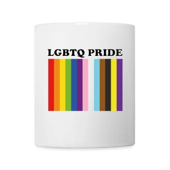 LGBTQ Pride Inklusive Pride-Farben - Tasse - Weiß - Vorne