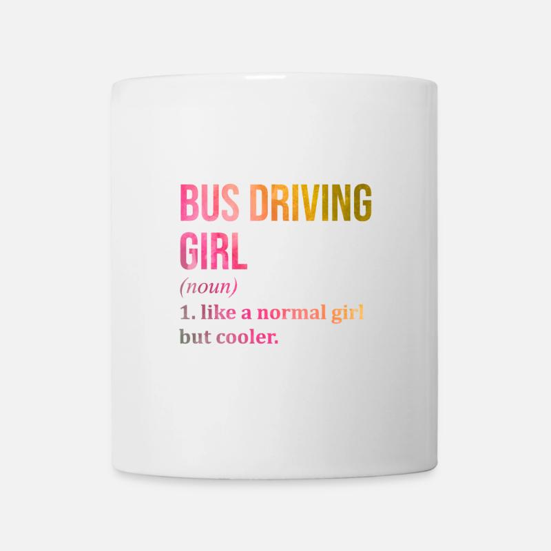 Busfahrer - Tasse - Weiß