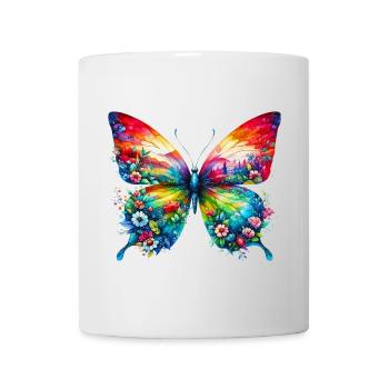 Butterfly - Mug - white - Front