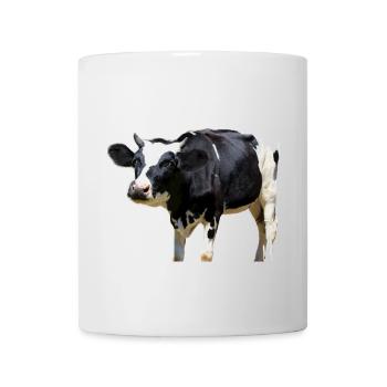 Kuh - Tasse - Weiß - Vorne