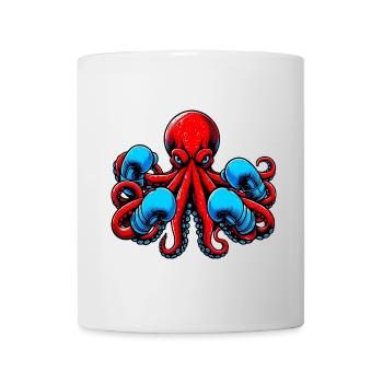 Pieuvre - Mug blanc - blanc - Devant