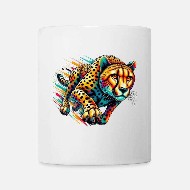Gepard - Tasse - Weiß