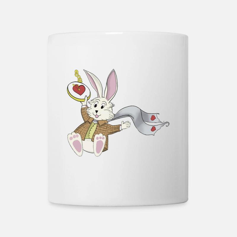 Lapin blanc - Mug blanc - blanc