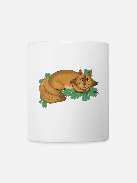 Sourire fantastique du Cheshire - Mug blanc - blanc