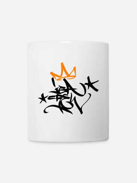 Graffiti Tag Bachelor Party Crew King 02 2C - Mug - white