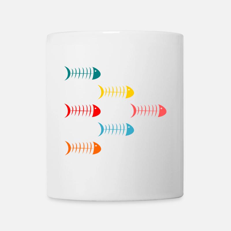FISCH. APRILSCHERZ. FEIERTAG. SOMMER. HUMOR. - Tasse - Weiß