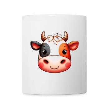 Vache - Mug blanc - blanc - Devant