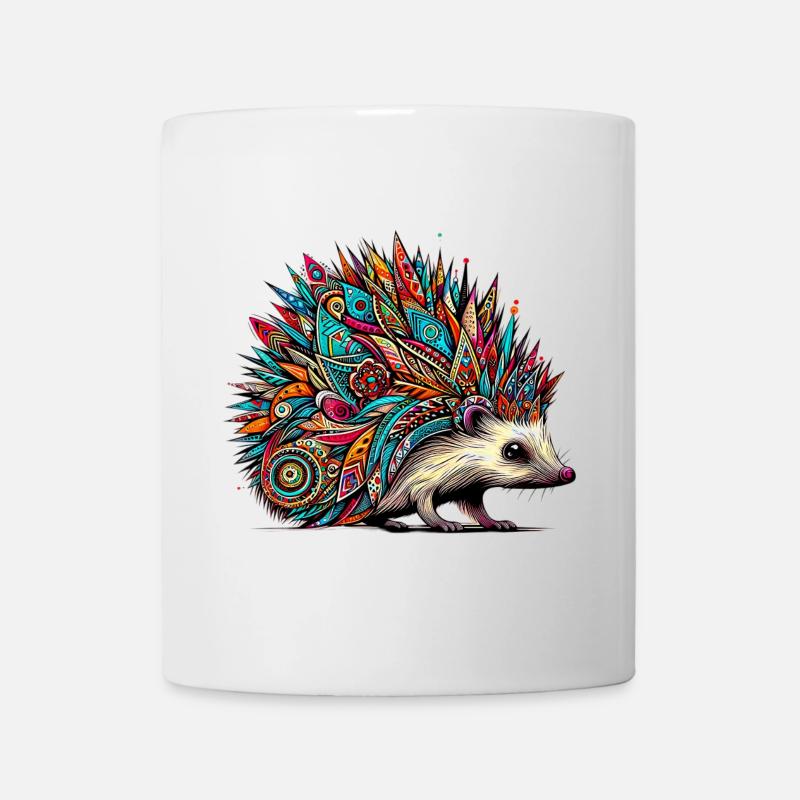 Igel - Tasse - Weiß