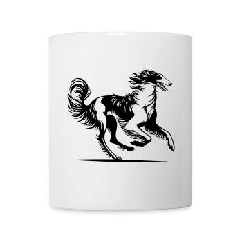 Borzoi - Mug - white - Front