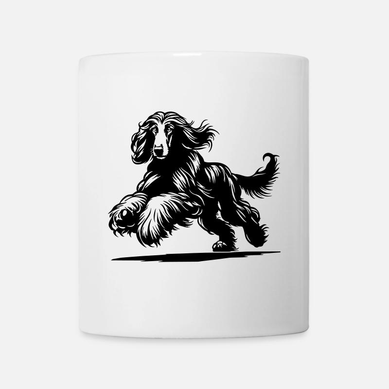 Afghane - Tasse - Weiß