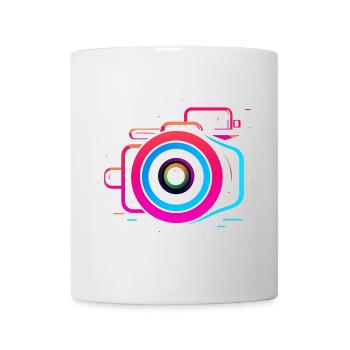 Camera Synthwave Style - Mug - white - Front