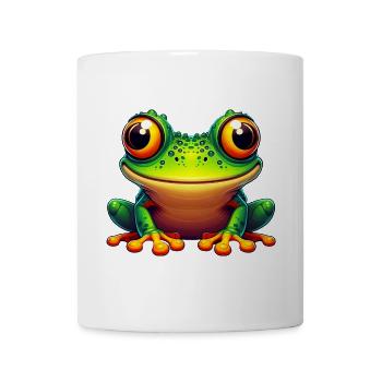 Frosch - Tasse - Weiß - Vorne