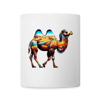 Chameau - Mug blanc - blanc - Devant