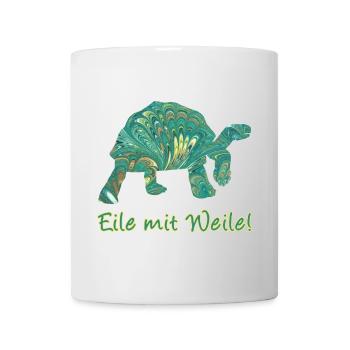 Turtle E 71 - Mug - white - Front