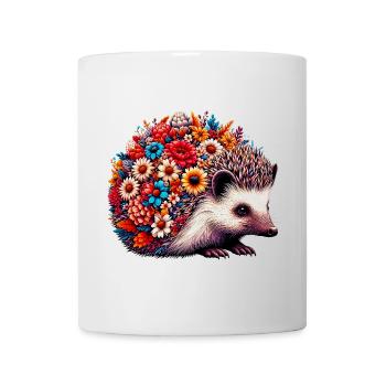 Hérisson - Mug blanc - blanc - Devant