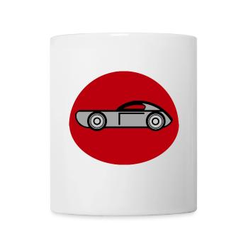 Japan car - Mug - white - Front