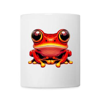 Frosch - Tasse - Weiß - Vorne