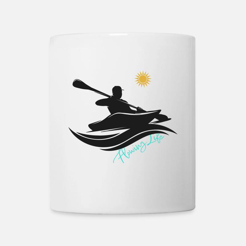 Pagayeur - Vie fluide - Mug blanc - blanc