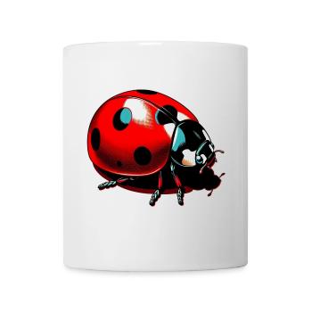 Marienkäfer - Tasse - Weiß - Vorne