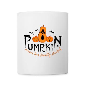 Pumpkin Halloween Bats - Mug - white - Front