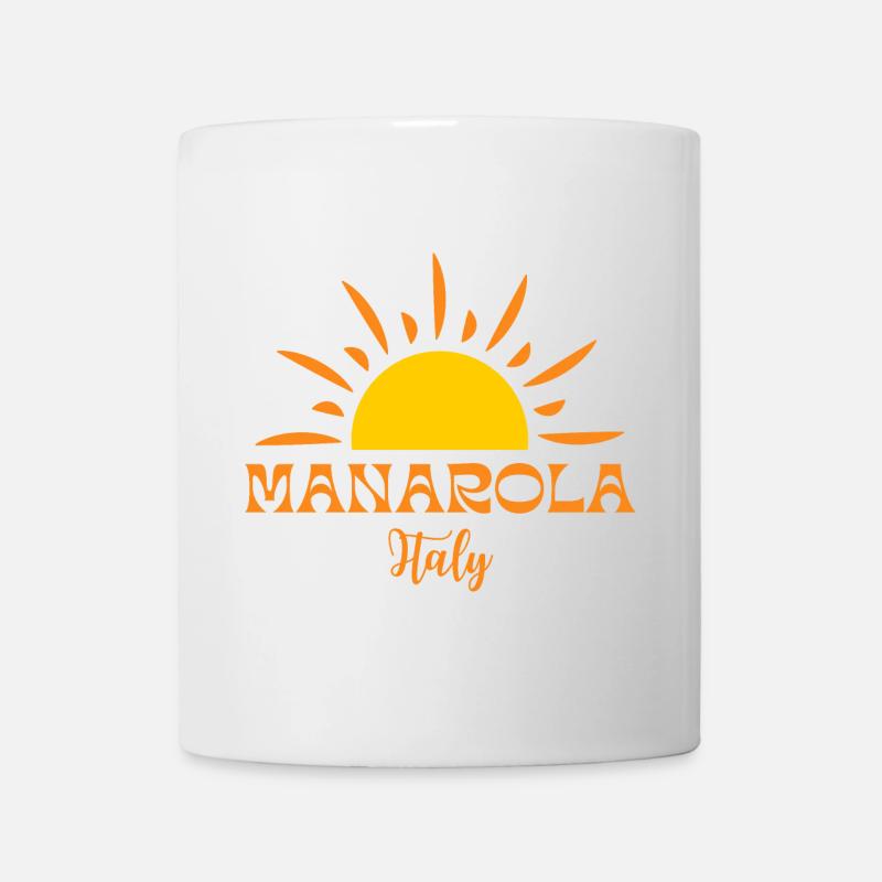 Manarola Italy Sun - Mug - white