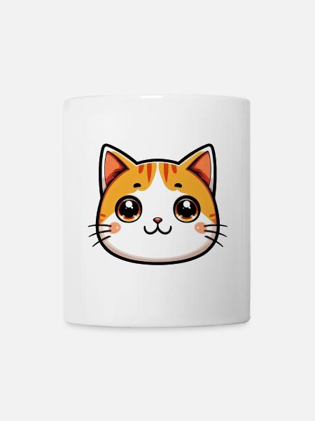Katze - Tasse - Weiß
