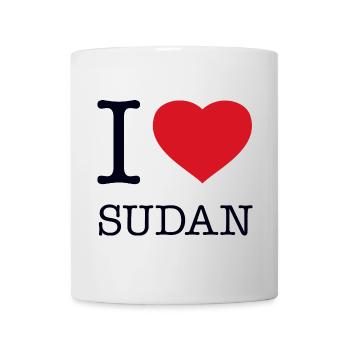 I LOVE SUDAN - Mug - white - Front