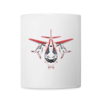 Airplane Graphics - Mug - white - Front