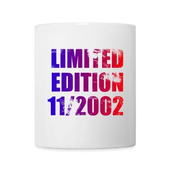 22e anniversaire Edition limitée 11/2002 - Mug blanc - blanc - Devant