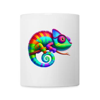 Caméléon - Mug blanc - blanc - Devant