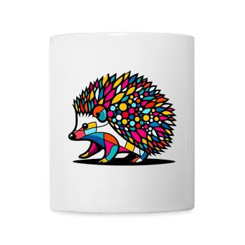 Hérisson - Mug blanc - blanc - Devant