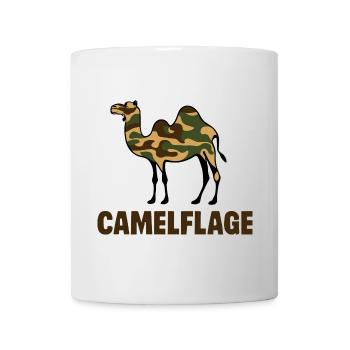 Camelflage Chameau Dictons drôles Animaux - Mug blanc - blanc - Devant