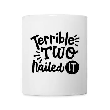 2 Jahre alte Kleinkinder - Tasse - Weiß - Vorne