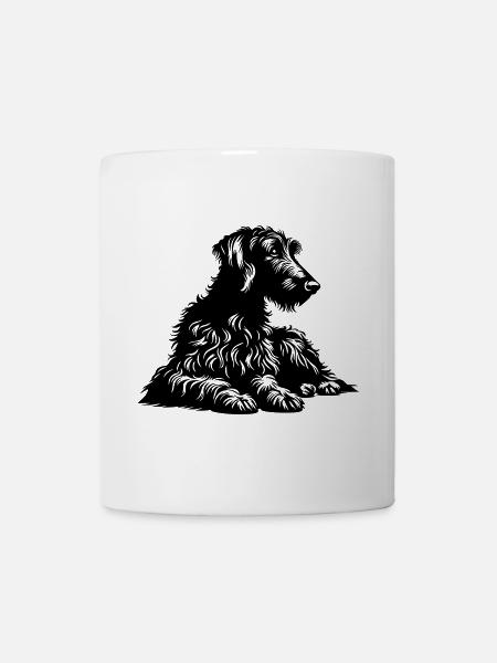 Scottish Deerhound - Tasse - Weiß