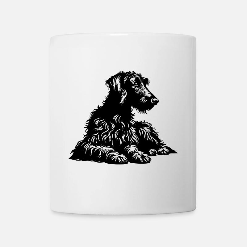 Scottish Deerhound - Tasse - Weiß