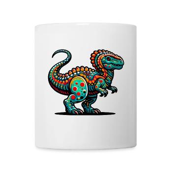 Dinosaurier - Tasse - Weiß - Vorne
