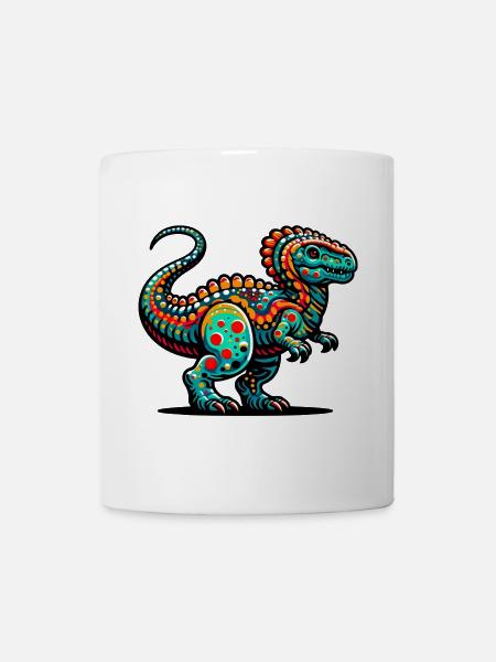 Dinosaurier - Tasse - Weiß