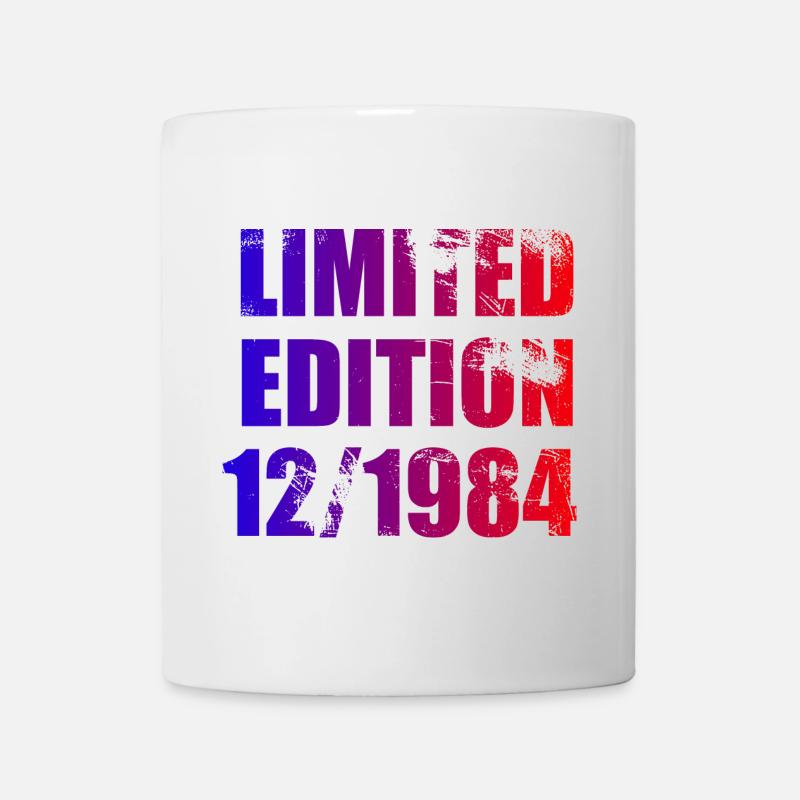 40e anniversaire Edition Limitée 12/1984 - Mug blanc - blanc