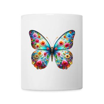 Butterfly - Mug - white - Front