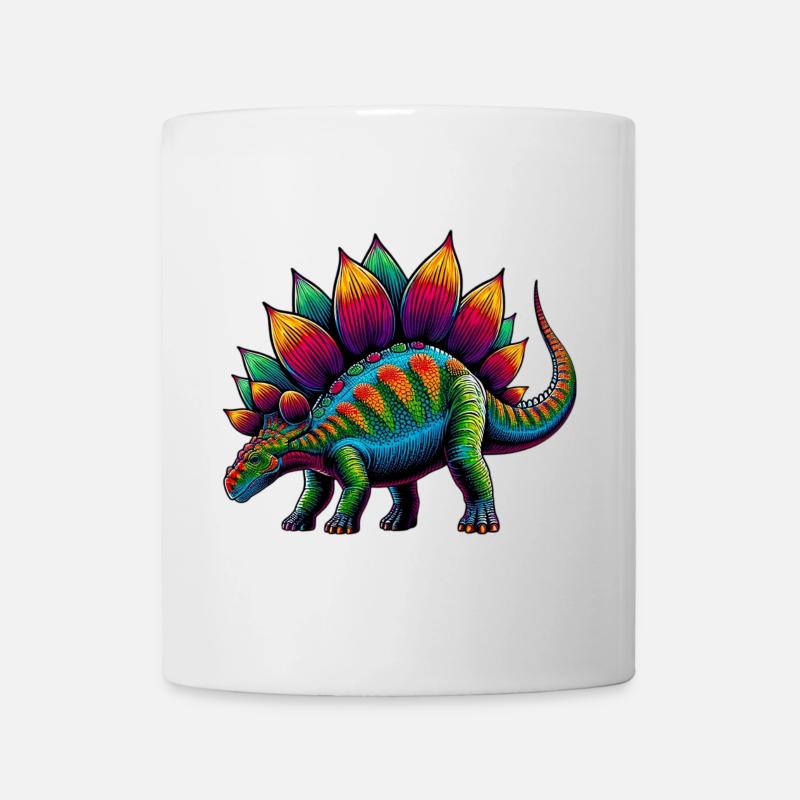 Dinosaurier - Tasse - Weiß