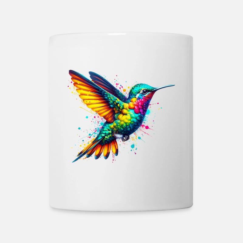 Kolibri - Tasse - Weiß