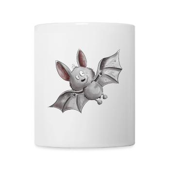 Flatternde Fledermaus - Tasse - Weiß - Vorne