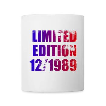 35e anniversaire Edition limitée 12/1989 - Mug blanc - blanc - Devant
