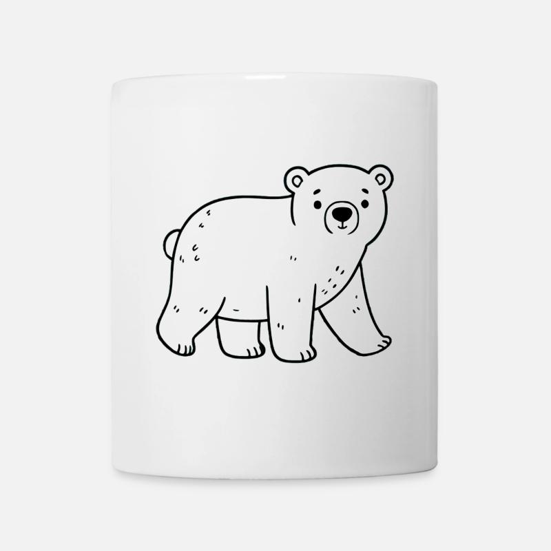 Eisbär - Tasse - Weiß