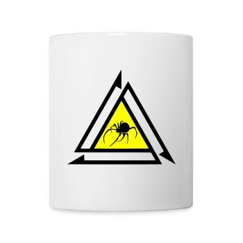 Spinne - Tasse - Weiß - Vorne