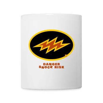 shock risk - Mug - white - Front